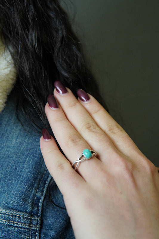 TURQUOISE MERMAID RING